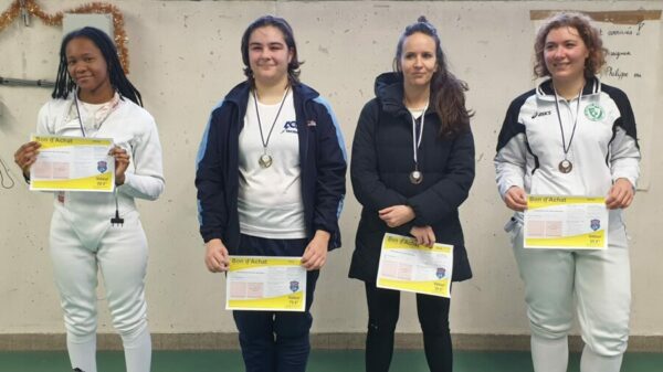 Résultats CID IDF EST EPEE DAME INDIVIDUEL Senior – 05/12/21 BONDY