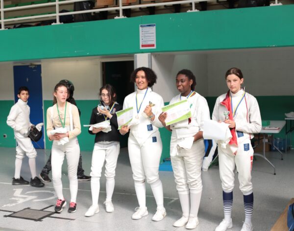 Résultats Championnat CID IDF EST individuel Sabre Dame M15 – 10/04/2022 BONDY