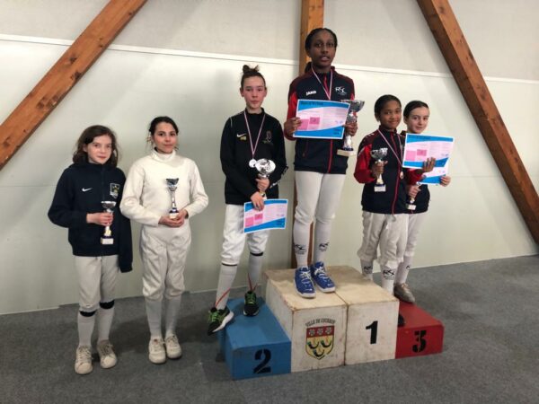 Résultat Championnat CID IDF EST Ind Fleuret D M13 – 19/03/23 COUBRON