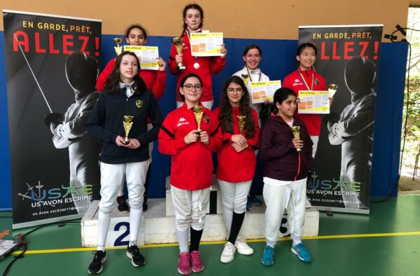 Résultats Championnat de CID M13 / EDJ 4 IDF EST Ind Epée D – 16/04/23 BOURRON MARLOTTE