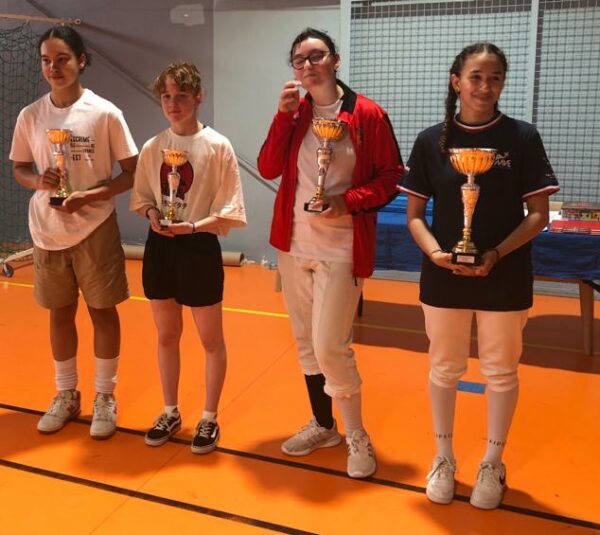 Résultats EDJ – Finales M15 Épée D – 18/06/2023 à BOBIGNY