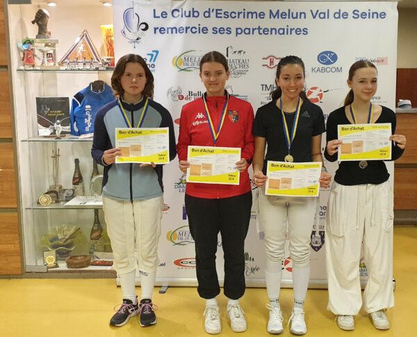 Résultats Championnat CID IDF EST ind Epée D M17 – 11/11/2023 MELUN