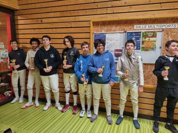 Résultat EDJ – Finale M15 Fleuret H – 02/06/2024 Livry Gargan