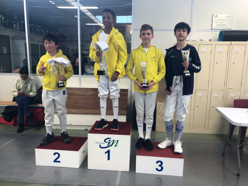 Podiums des compétions des EDJ 77-93-94 saison 2025/2026