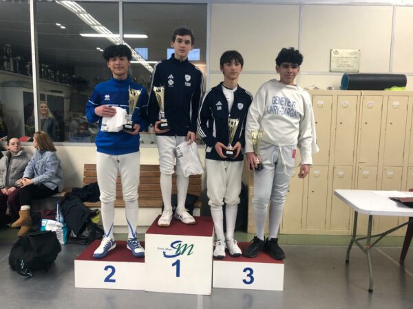 Résultat EDJ 2 DEP 77-93-94 Ind Epée H M15 – 11/01/26 SAINT MAUR