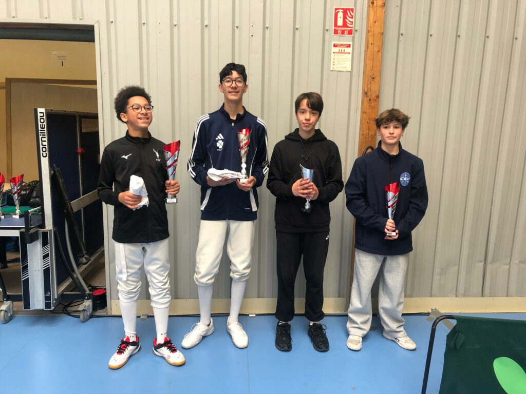 Podiums des compétions des EDJ 77-93-94 saison 2025/2026