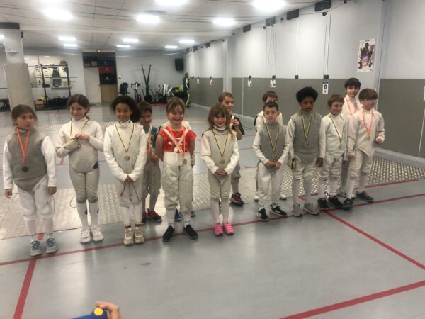 Résultat Regroupement 3 EDJ – M9 Fleuret clubs 77-93-94  11 avril 2026 CHARENTON