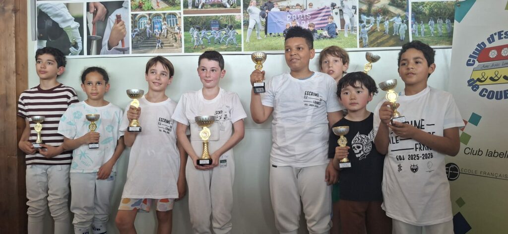 Podiums des compétions des EDJ 77-93-94 saison 2025/2026